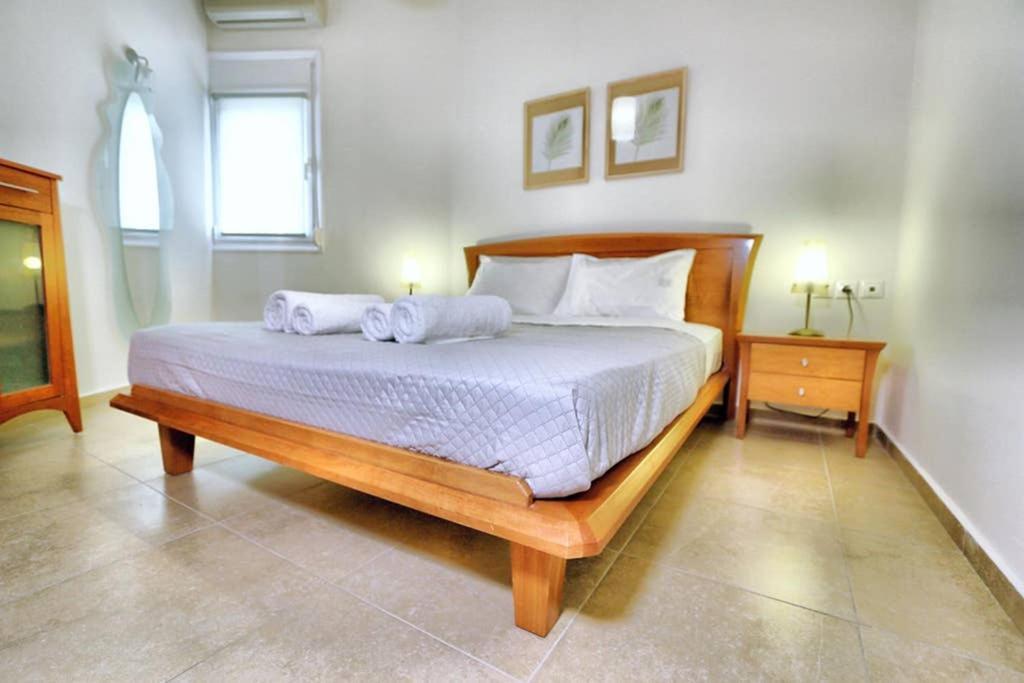 Eleni Sea View Luxury Apartment In Mades Ligaria  Bagian luar foto